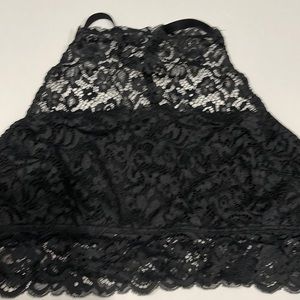 Never worn black lace brawlet